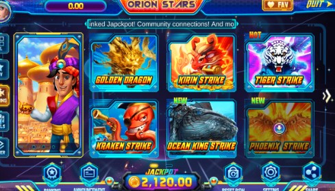 orion stars online free play